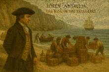 A painting of a person standing on a beach with a group of men in a hat

AI-generated content may be incorrect.